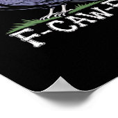 F-Caw-F Bone Text Skull Raven - Gothic Macabre Hum Poster (Hoek)