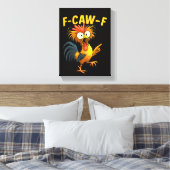 F Caw F Canvas Afdruk (Insitu (Slaapkamer))