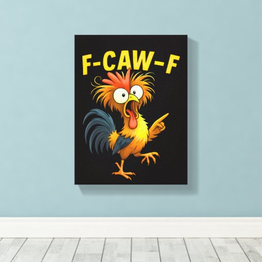 F Caw F Canvas Afdruk (Insitu (Houten vloer))