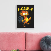 F Caw F Canvas Afdruk (Insitu (Woonkamer))
