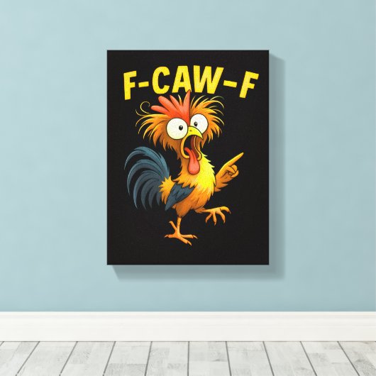 F Caw F Canvas Afdruk (Insitu (Houten vloer))