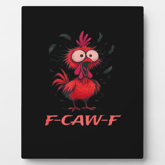 F-Caw-F-Chicken Boxy Cool Casual Fotoplaat (Voorkant)