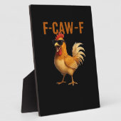 F-Caw-F Chicken Classic Aesthetic Design Fotoplaat (Zijkant)