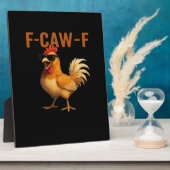 F-Caw-F Chicken Classic Aesthetic Design Fotoplaat (Zijkant)