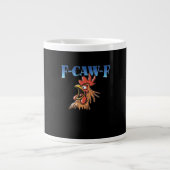 F-Caw-F Chicken Classic Cool Unique Grote Koffiekop (Voorkant)