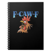 F-Caw-F Chicken Classic Cool Unique Notitieboek (Voorkant)