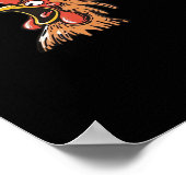 F-Caw-F Chicken Classic Cool Unique Poster (Hoek)