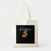 F-Caw-F Chicken Classic Cool Unique Tote Bag (Voorkant)
