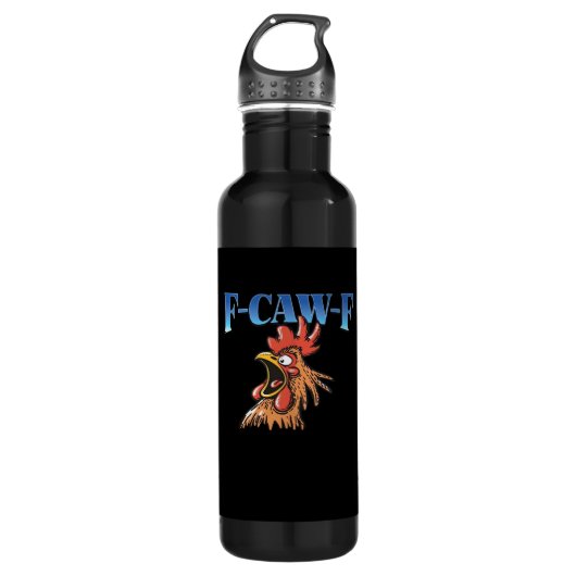 F-Caw-F Chicken Classic Cool Unique Waterfles (Voorkant)