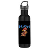 F-Caw-F Chicken Classic Cool Unique Waterfles (Voorkant)
