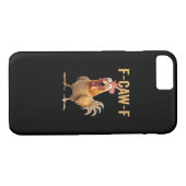 F-Caw-F Chicken Classic Creative Casual Case-Mate iPhone Case (Achterkant (Horizontaal))