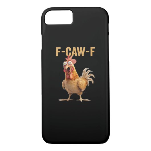 F-Caw-F Chicken Classic Creative Casual Case-Mate iPhone Case (Achterkant)