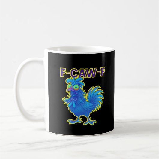 F-Caw-F Chicken Classic Creative Casual Koffiemok (Links)