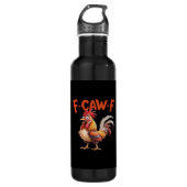 F-Caw-F Chicken Classic Creative Style Waterfles (Voorkant)
