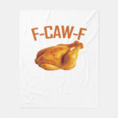F-Caw-F Chicken Classic Fleece Deken (Voorkant)