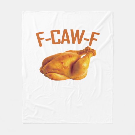 F-Caw-F Chicken Classic Fleece Deken (Voorkant)