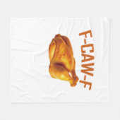 F-Caw-F Chicken Classic Fleece Deken (Voorkant (Horizontaal))