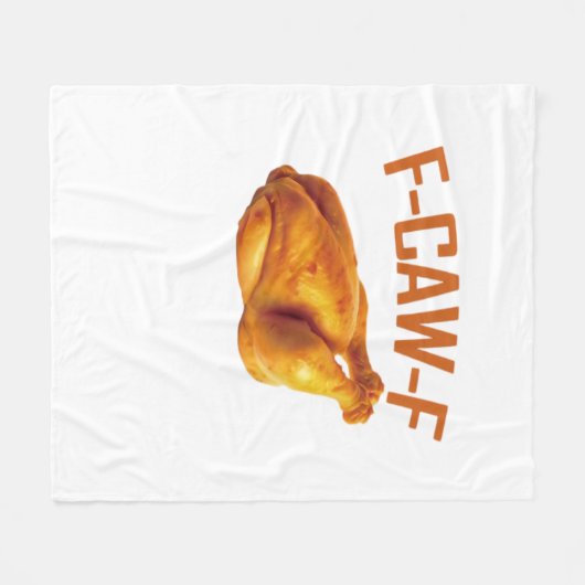 F-Caw-F Chicken Classic Fleece Deken (Voorkant (Horizontaal))
