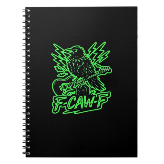 F-Caw-F Chicken Classic Minimal Clean Notitieboek (Voorkant)