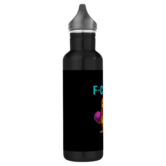 F-Caw-F Chicken Classic Minimal Clean Waterfles (Links)