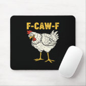F-Caw-F Chicken Classic Retro Cool Muismat (Met muis)