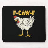 F-Caw-F Chicken Classic Retro Cool Muismat (Voorkant)