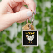 F-Caw-F Chicken Classic Retro Cool Sleutelhanger (Hand)