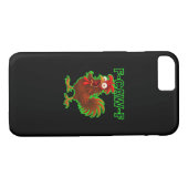 F-Caw-F Chicken Classic Retro Graphic Case-Mate iPhone Case (Achterkant (Horizontaal))