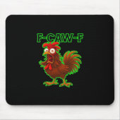 F-Caw-F Chicken Classic Retro Graphic Muismat (Voorkant)