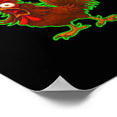 F-Caw-F Chicken Classic Retro Graphic Poster (Hoek)