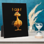 F-Caw-F Chicken Classic Retro Stijl Fotoplaat (Zijkant)