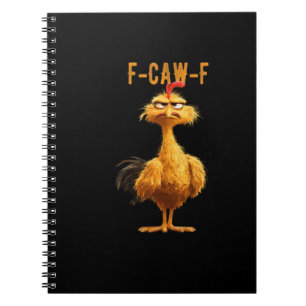 F-Caw-F Chicken Classic Retro Stijl Notitieboek