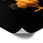 F-Caw-F Chicken Classic Retro Stijl Poster (Hoek)
