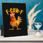 F-Caw-F Chicken Classic Retro Style Fotoplaat (Zijkant)