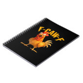 F-Caw-F Chicken Classic Retro Style Notitieboek (Linkerzijde)