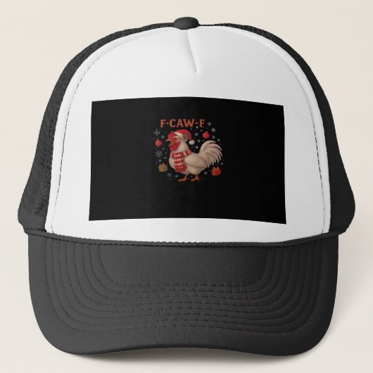 F-Caw-F Chicken Classic Trendy Casual Trucker Pet (Voorkant)