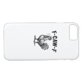 F-Caw-F Chicken Creative Casual Case-Mate iPhone Case (Achterkant (Horizontaal))