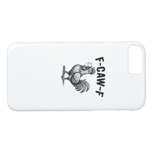 F-Caw-F Chicken Creative Casual Case-Mate iPhone Case (Achterkant (Horizontaal))