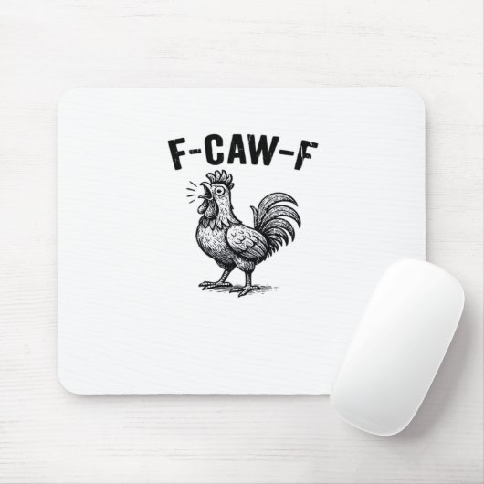 F-Caw-F Chicken Creative Casual Muismat (Met muis)