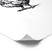 F-Caw-F Chicken Creative Casual Poster (Hoek)