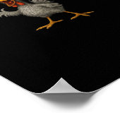 F-Caw-F Chicken Essential Aesthetic Casual Poster (Hoek)