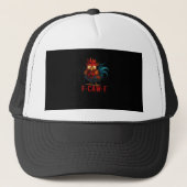 F-Caw-F Chicken Essential Basic Style Trucker Pet (Voorkant)