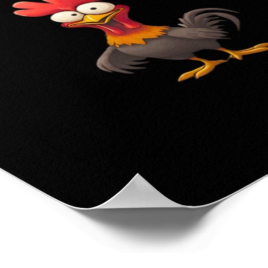 F-Caw-F-Chicken Essential Classic Cool Graphic Poster (Hoek)