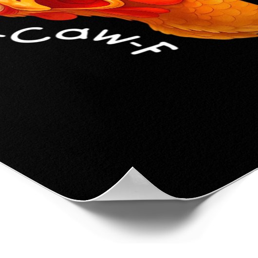 F-Caw-F Chicken Essential Classic Retro Poster (Hoek)