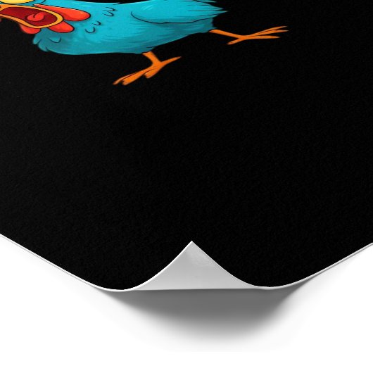 F-Caw-F-Chicken Essential Classic Style Poster (Hoek)