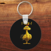 F-Caw-F Chicken Essential Cool Unique Sleutelhanger (Voorkant)