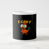 F-Caw-F Chicken Essential Creative Casual Grote Koffiekop (Voorkant)