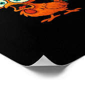 F-Caw-F Chicken Essential Funny Trendy Poster (Hoek)