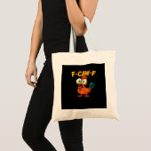 F-Caw-F Chicken Essential Funny Trendy Tote Bag (Voorkant (product))