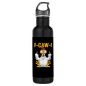 F-Caw-F-Chicken Essential Funny Trendy Waterfles (Voorkant)